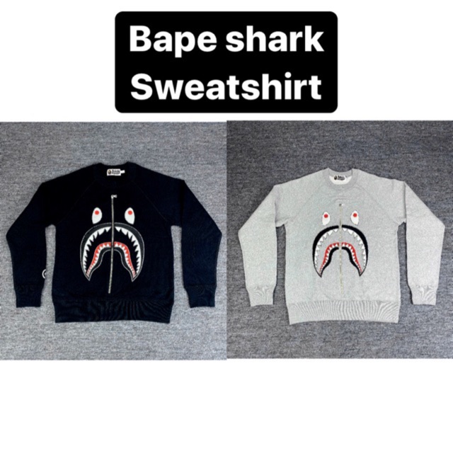 bape shark sweatshirt