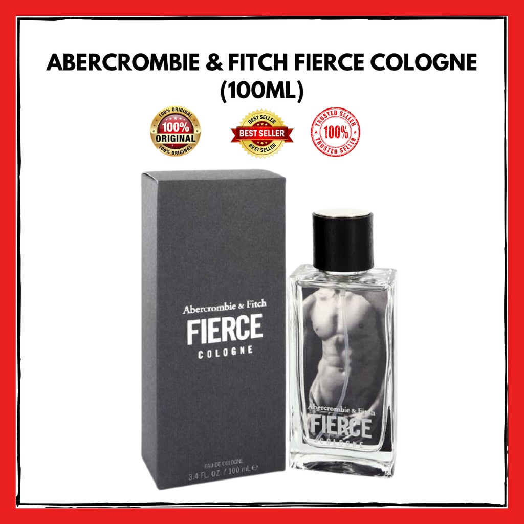 ABERCROMBIE & FITCH FIERCE COLOGNE 100ML | Shopee Malaysia