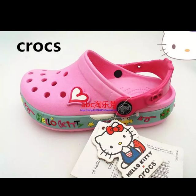 hello kitty crocs