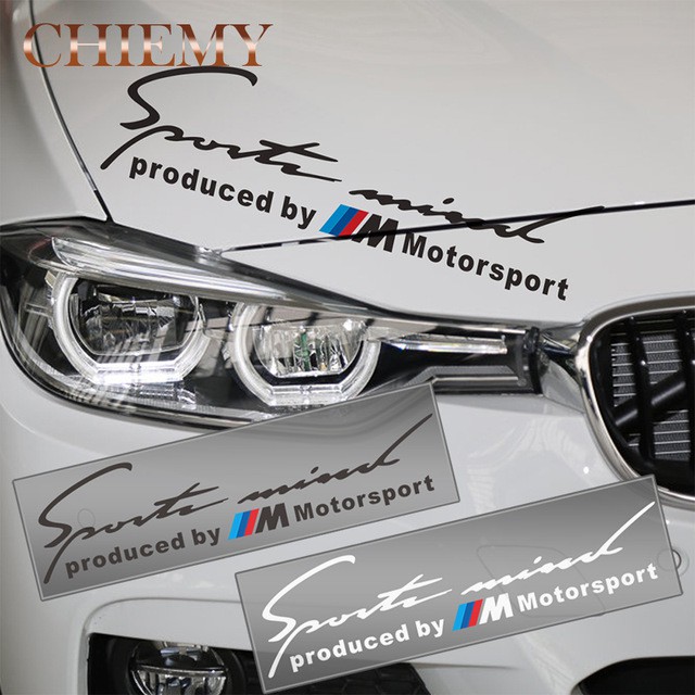 1pcs Car Styling M Performance Motorsport Logo Sticker Emblem For Bmw X1 X3 X5 X7 Shopee Malaysia