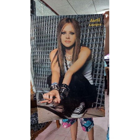 Poster Avril Lavigne Wall Decor Shopee Malaysia