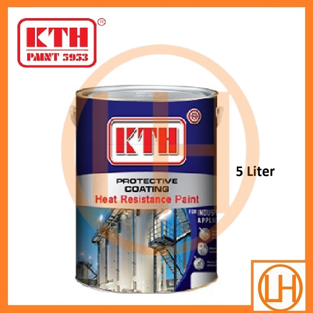 5 Liter KTH Heat Resistance Aluminium Paint Shopee Malaysia
