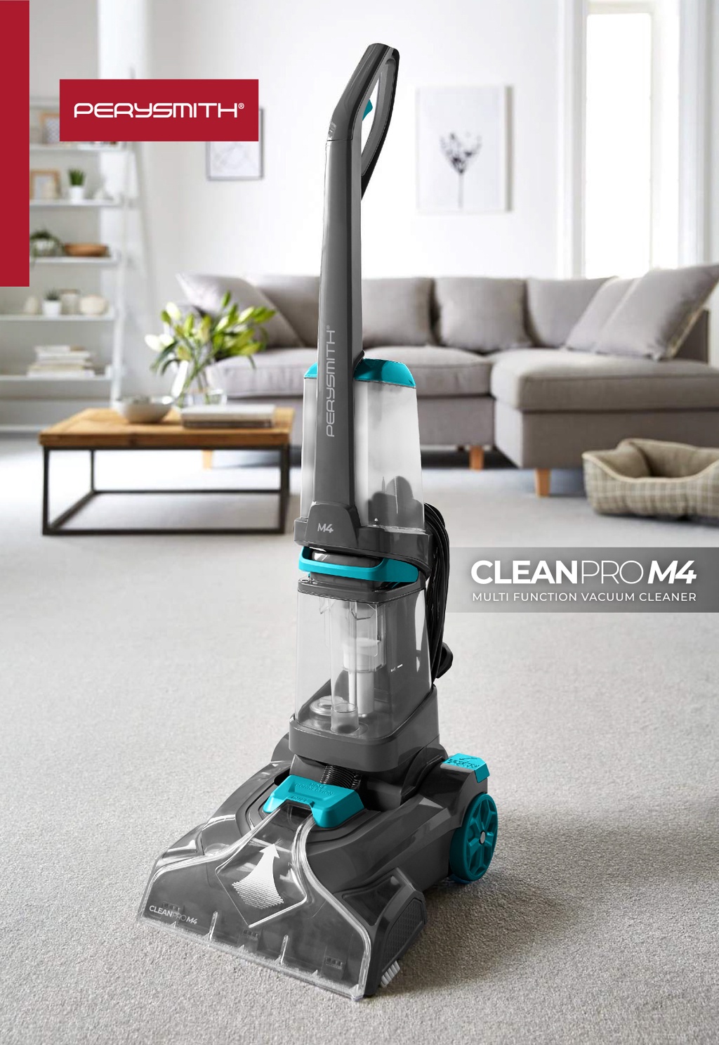 Perysmith MultiFunction Cleaner CleanPro Series M4 (Carpet Cleaner