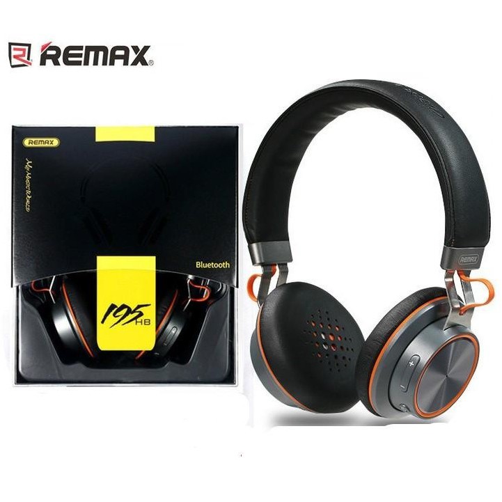 Remax RB-195HB Bluetooth Stereo Headphones Wireless Headphones Bluetooth 4.1 Headset Over The Ear Headphones