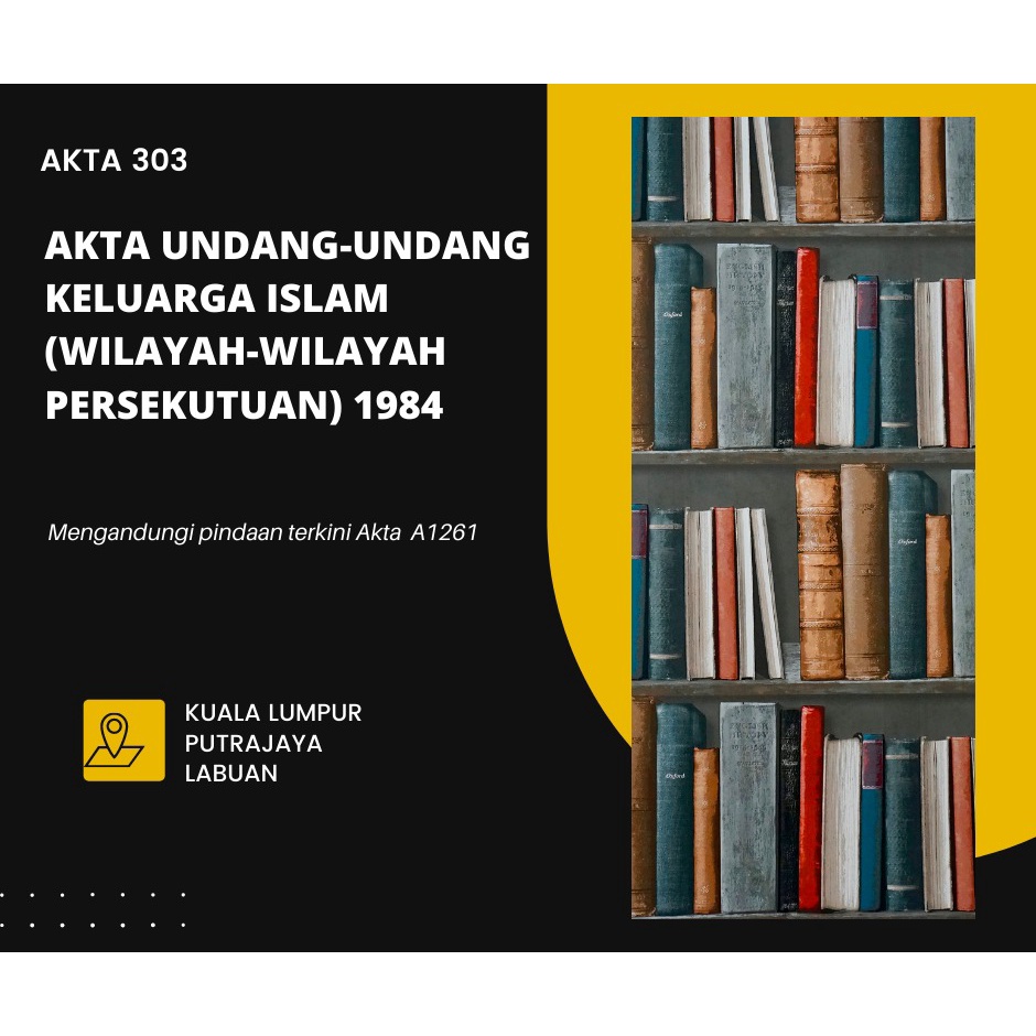 Ebook PDF Undang-Undang Islam (bertulis) bagi Wilayah Persekutuan Kuala  Lumpur, Putrajaya dan Labuan.