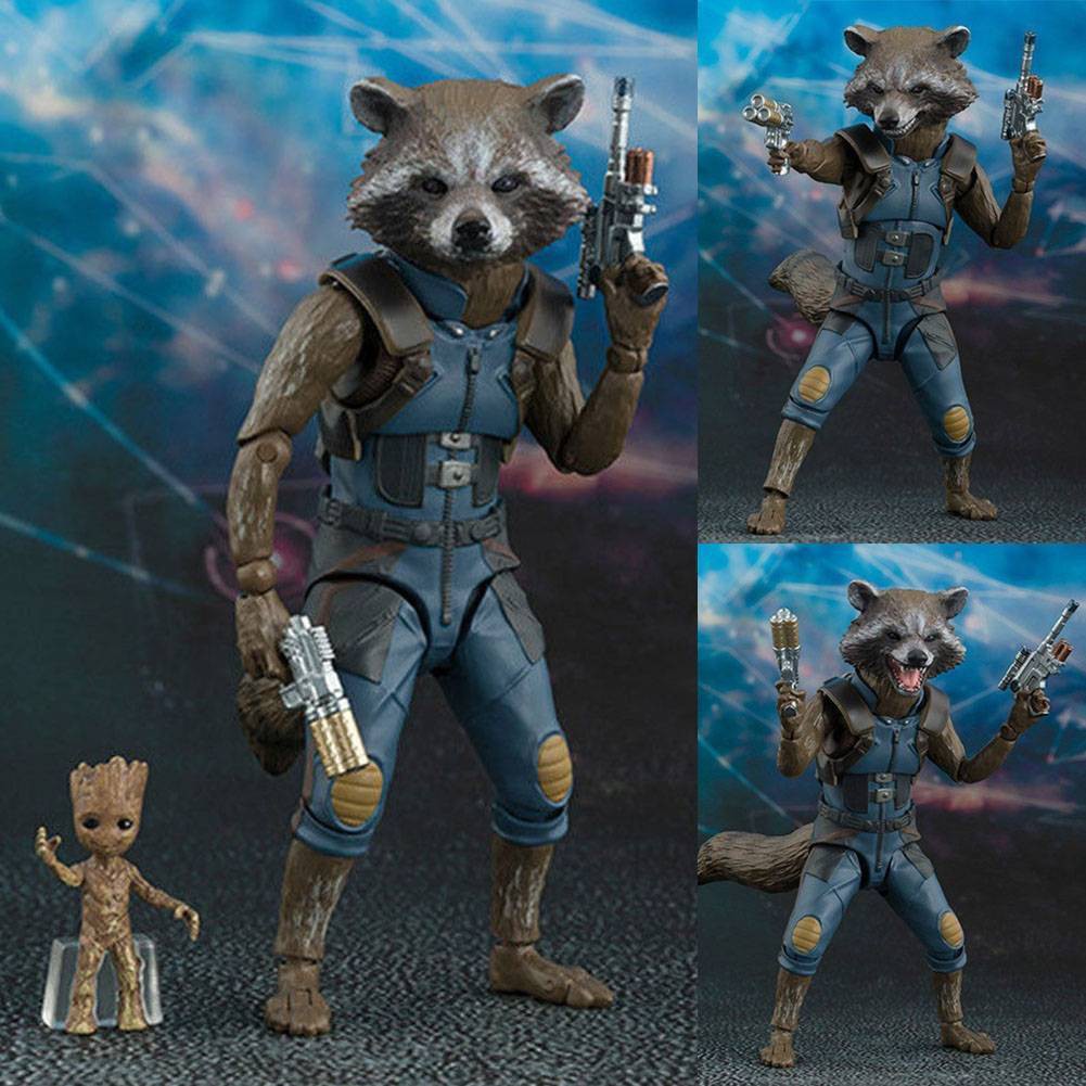 rocket and groot action figure