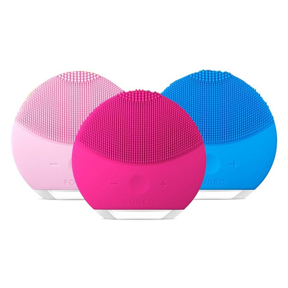 FOREVER Silicone Facial Cleansing Device Rechargeable Skin Care Cleaner ...