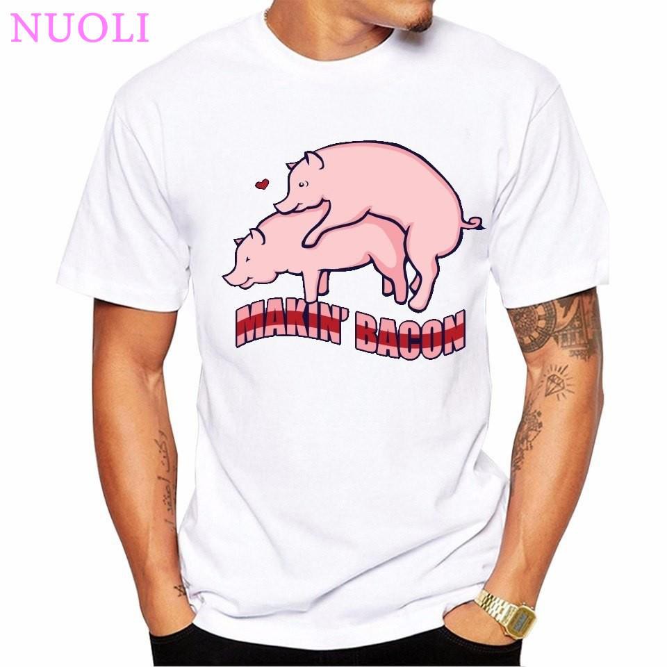 making bacon t shirt