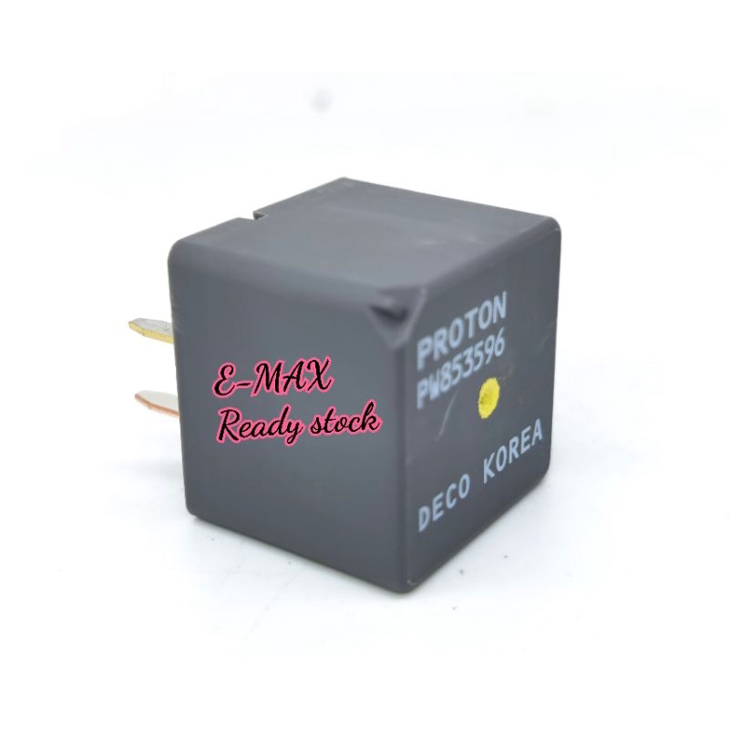 ORIGINAL PROTON GEN 2 PERSONA SAGA BLM FL FLX FAN RELAY 4 PIN