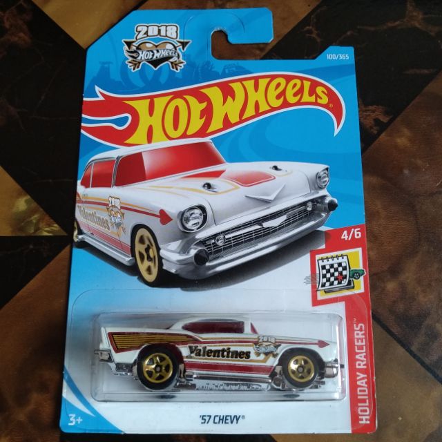 hot wheels 57 chevy valentine