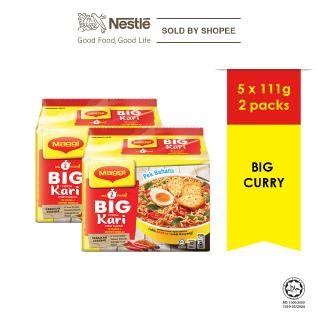 MAGGI 2 Minute Big Curry (111g x 5 Packs x 2)