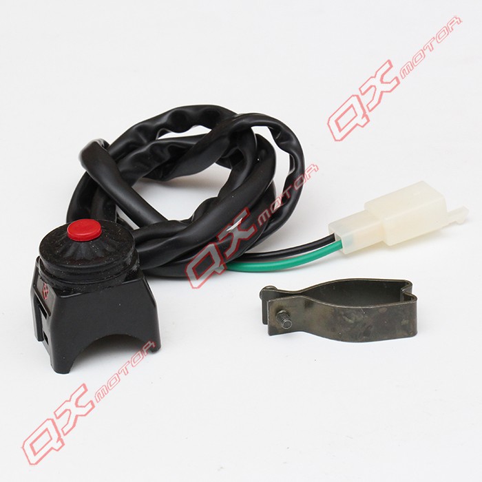 Qx Motor Off Road Motorcycle Accessories Universal Dot Flame Switch To Flashing Light Switch Dot Switch Shopee Malaysia