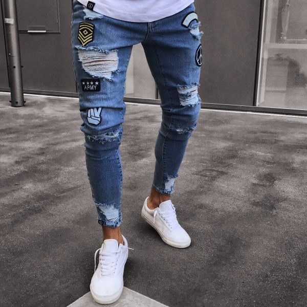 new jeans with holes
