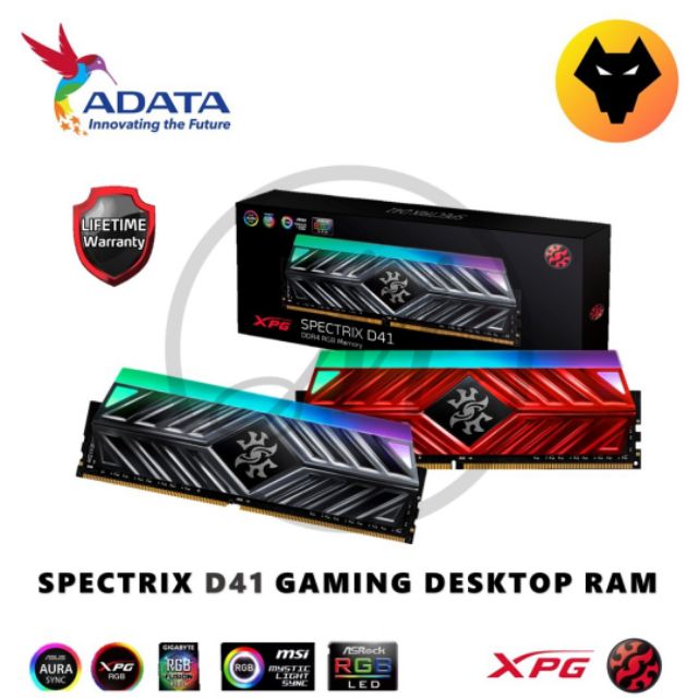 Разгон оперативной памяти a data xpg spectrix d41 rgb