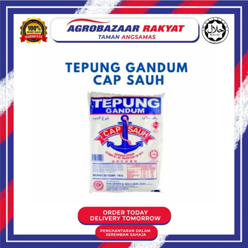 Tepung Gandum Cap Sauh 1kg | Shopee Malaysia