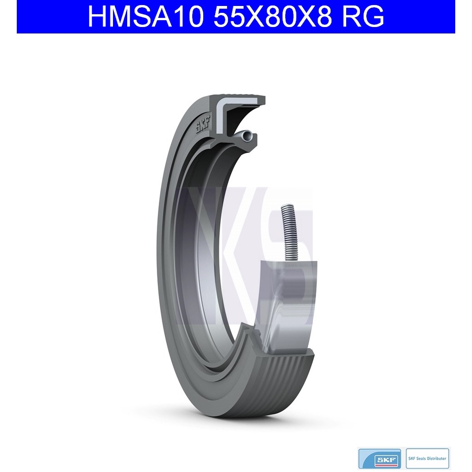 SKF HMSA10 55x80x8 Rotary Shaft Seal NBR ( 55 x 80 x 8 ) HMSA RG / TC / TG / TF / Radial Shaft