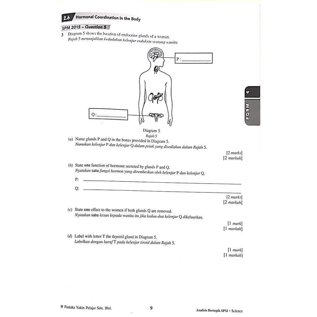 Mh Yakin Analisis Bertopik Kertas Soalan Sebenar Spm 2015 2019 Shopee Malaysia