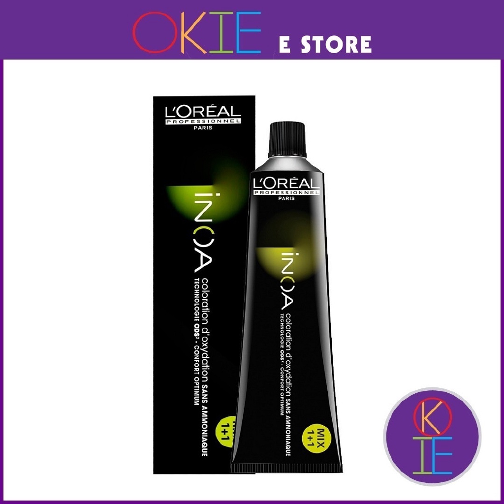 Loreal Inoa Ammonia Free Permanent Hair Color 60g Shopee Malaysia