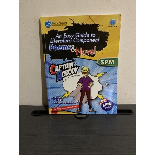 Captain Nobody SPM (novel response)  Shopee Malaysia