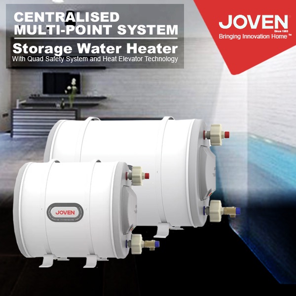 JOVEN STORAGE WATER HEATER / CENTRALISED MULTIPOINT SYSTEM WATER