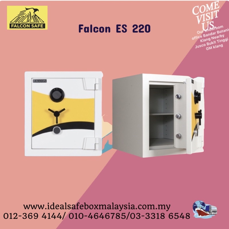 Falcon Safe Euro ES220 Euro Safe falcon home safe office safe box heavy