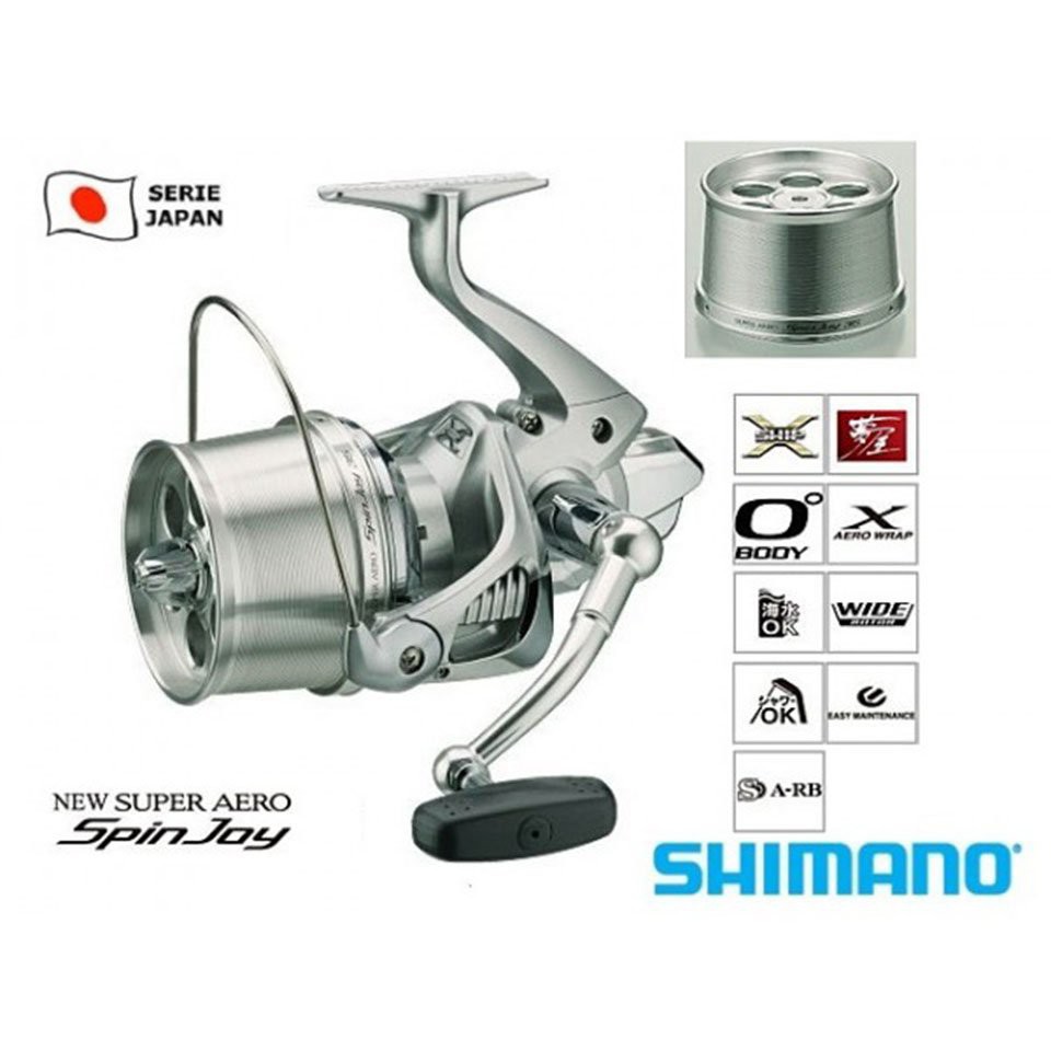 SHIMANO SUPER AERO Spin Joy 30 Standard Line Spinning Reel Surf Casting New 