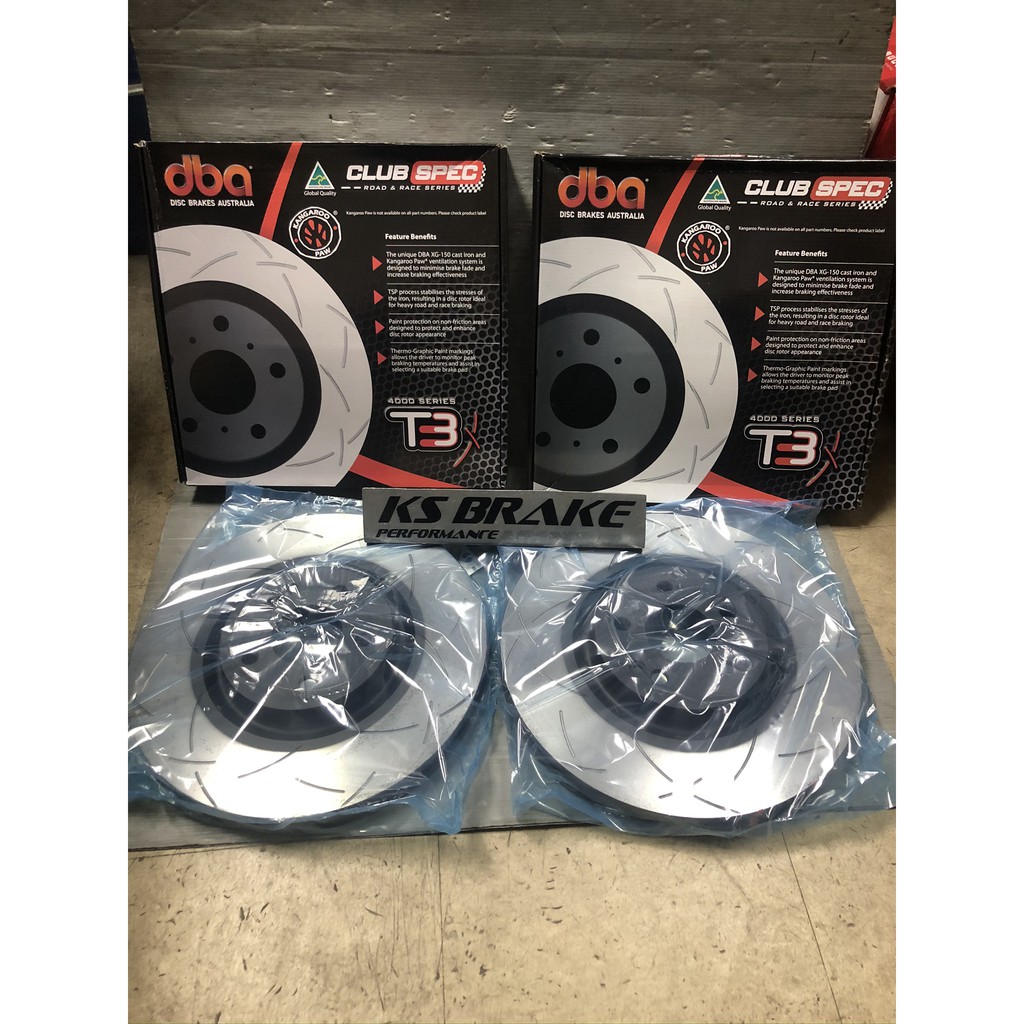 DBA Club Spec 4000 T3 Renault Megane RS 250 Brake Disc Rotor | Shopee  Malaysia