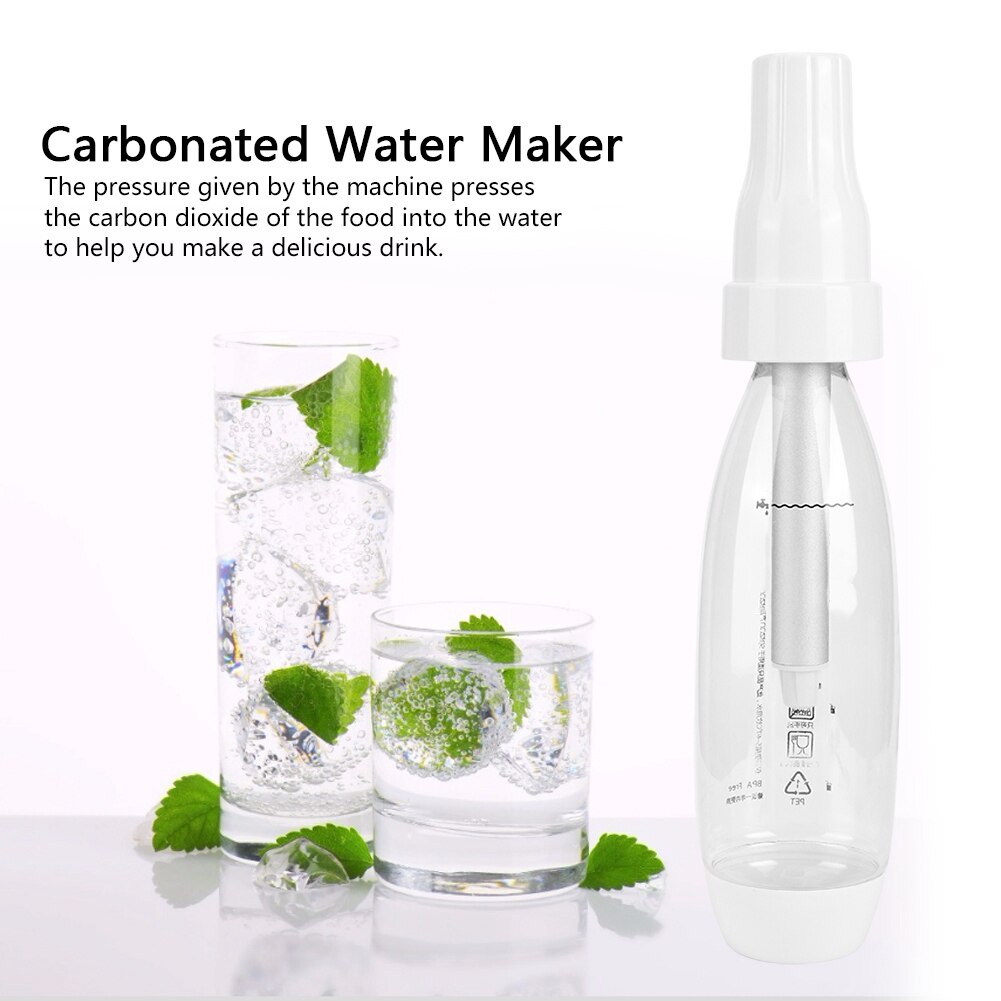 [Gas Bomb Included] Portable Sparkling Soda Water Maker c/w Soda Carbonating Cylinder (10pcs)