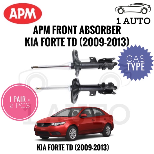 kia forte front absorber