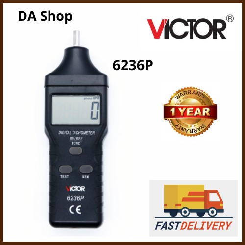 VICTOR 6236P Tachometer ( Laser ) Shopee Malaysia