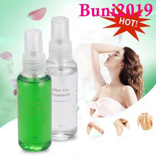 Buni Hot 2 Pcs Smooth Body Hair Removal Spray Best 100