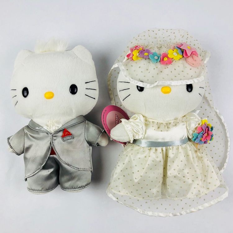 hello kitty wedding dolls mcdonalds