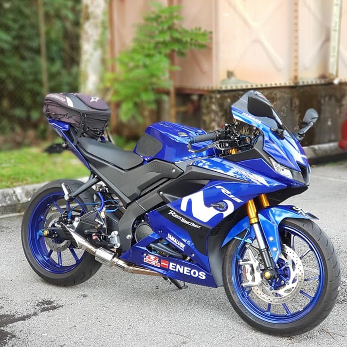 Yamaha R15 V3 Movistar Decal Stripe Sticker Shopee Malaysia