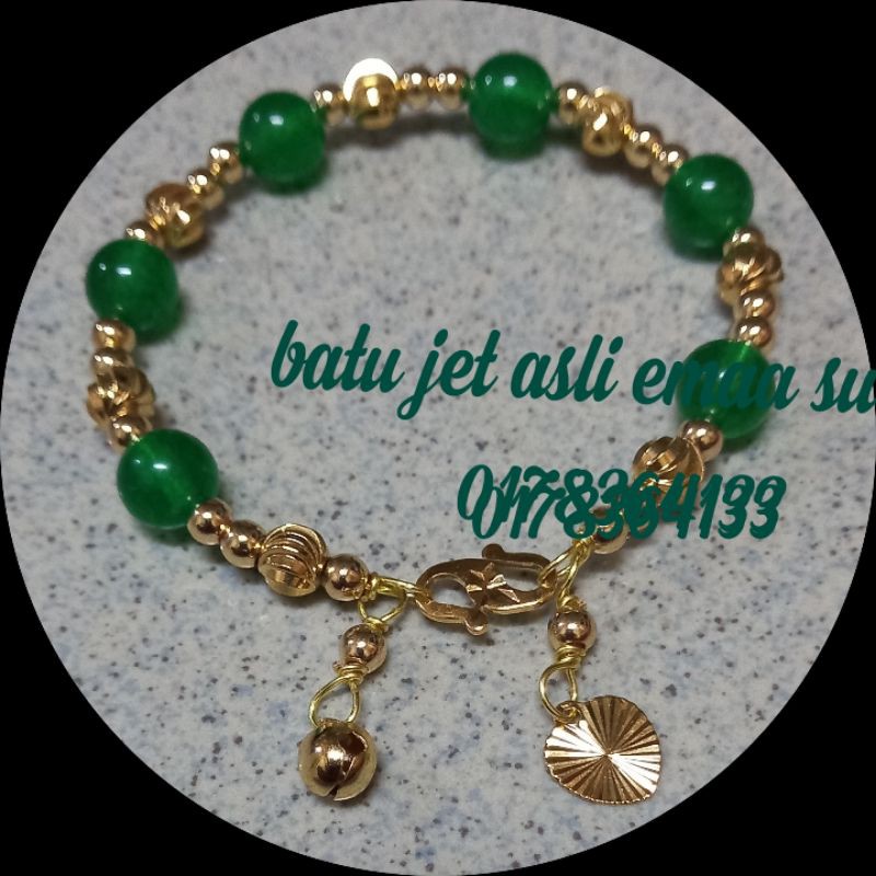 GELANG TANGAN BATU JED ASLI IKAT EMAS SUASA Shopee GELANG TANGAN BATU JED ASLI IKAT EMAS SUASA Shopee