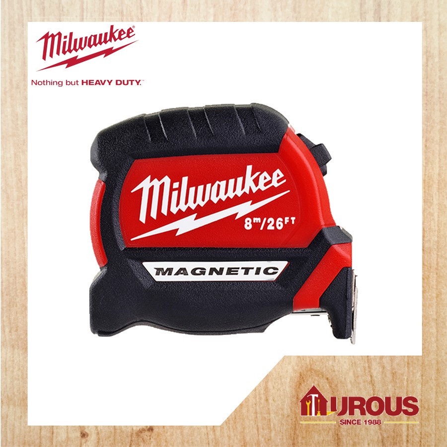 MILWAUKEE MEASURING TAPE 8M/26FT 48220626 Shopee Malaysia