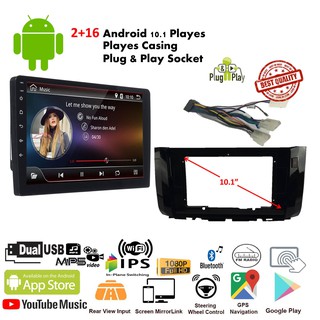 PERODUA New ALZA 10 inch android player with casing 