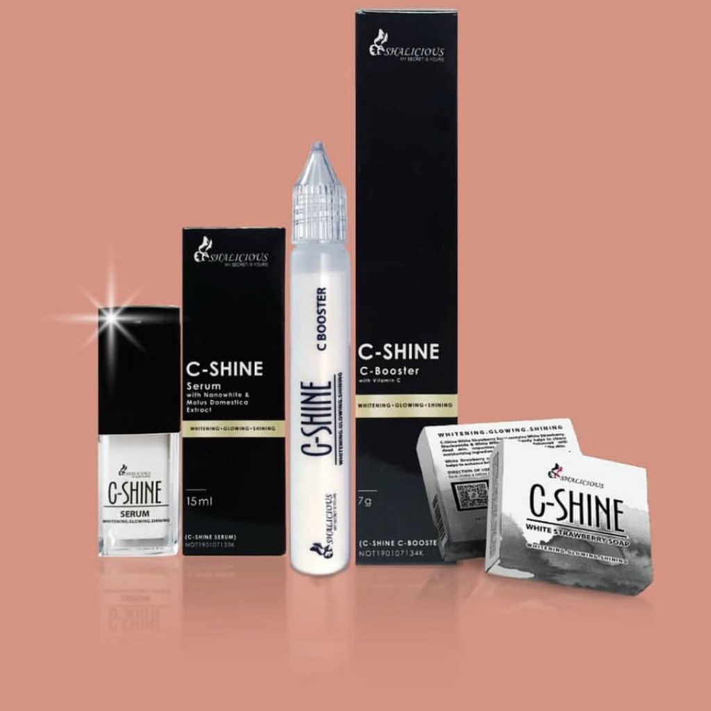 Shalicious C Shine Cshine C Booster 7gm Clear Stock Shopee Malaysia