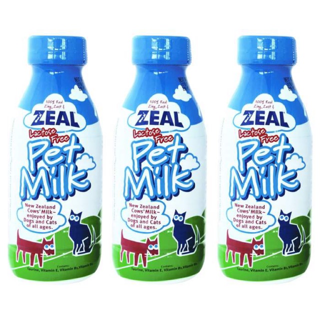 ZEAL Lactose Free Pet Milk 380ml for Cats Kitten & Dogs & Puppies