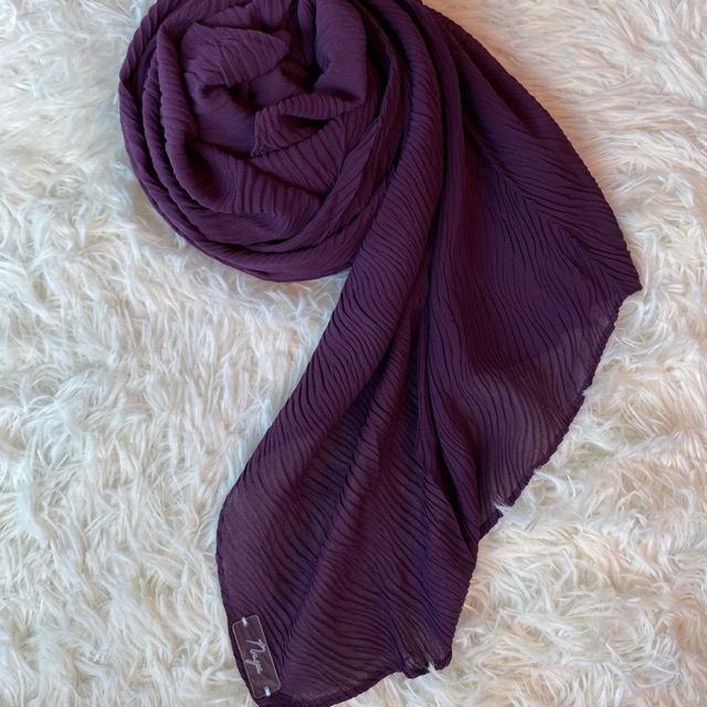 purple chiffon material