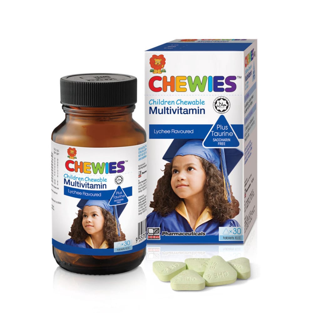 CHEWIES Multivitamin Taurine 30s | Shopee Malaysia