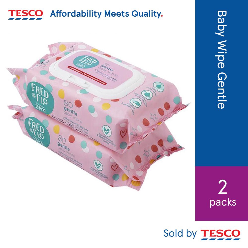 fred and flo wipes tesco
