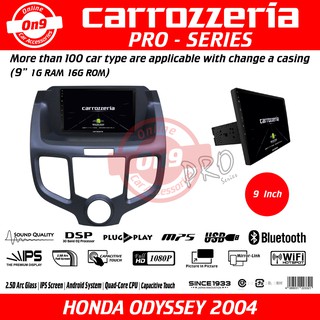 Carrozzeria Pro Series Android Player Honda Odyssey 2004 2005 2006 2007 2008 9 Oem Player Ips Screen Touch Screen Shopee Malaysia