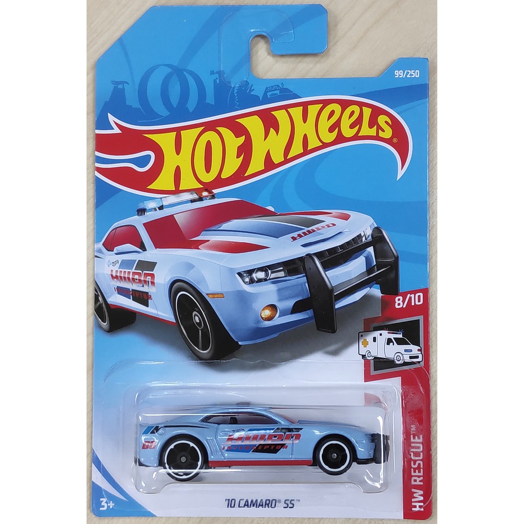 hot wheels 10 camaro ss police