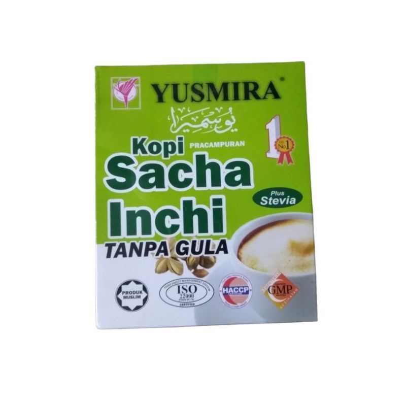 yusmira kopi sacha inchi stevia ( tanpa gula ) | Shopee Malaysia