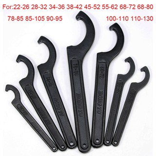 Color : 34-36 1pcs Round Nut Hook Spanner Mill Holder Half Moon Wrench 22-26 34-36 38-42 45-52 55-62 85-105 90-95 165-170 