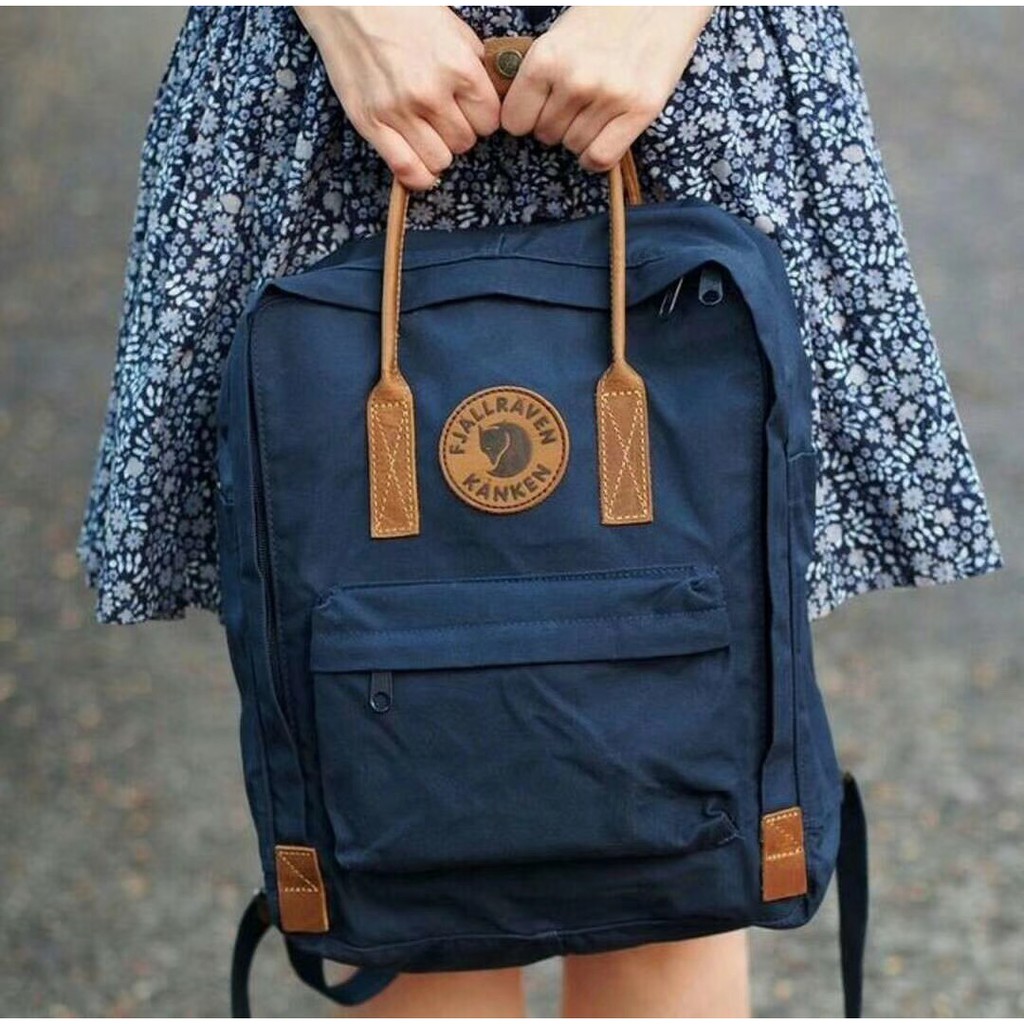 kanken backpack dark blue