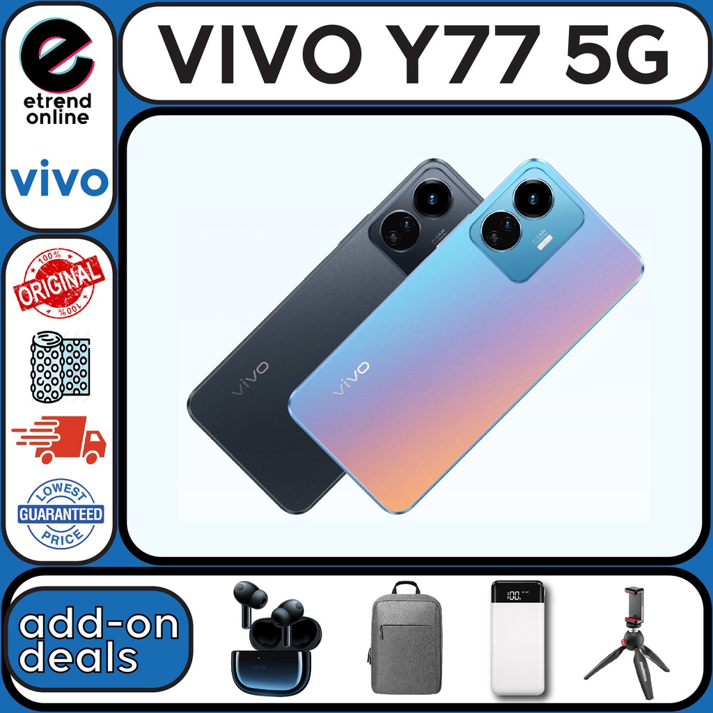 Vivo Y77 5G | Y76 5G | Original Vivo Malaysia | Ready Stock | Shopee ...