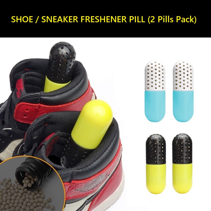 [Ready Stock] SHOE / SNEAKER FRESHENER PILL (2 Pills Pack ) | Shopee ...