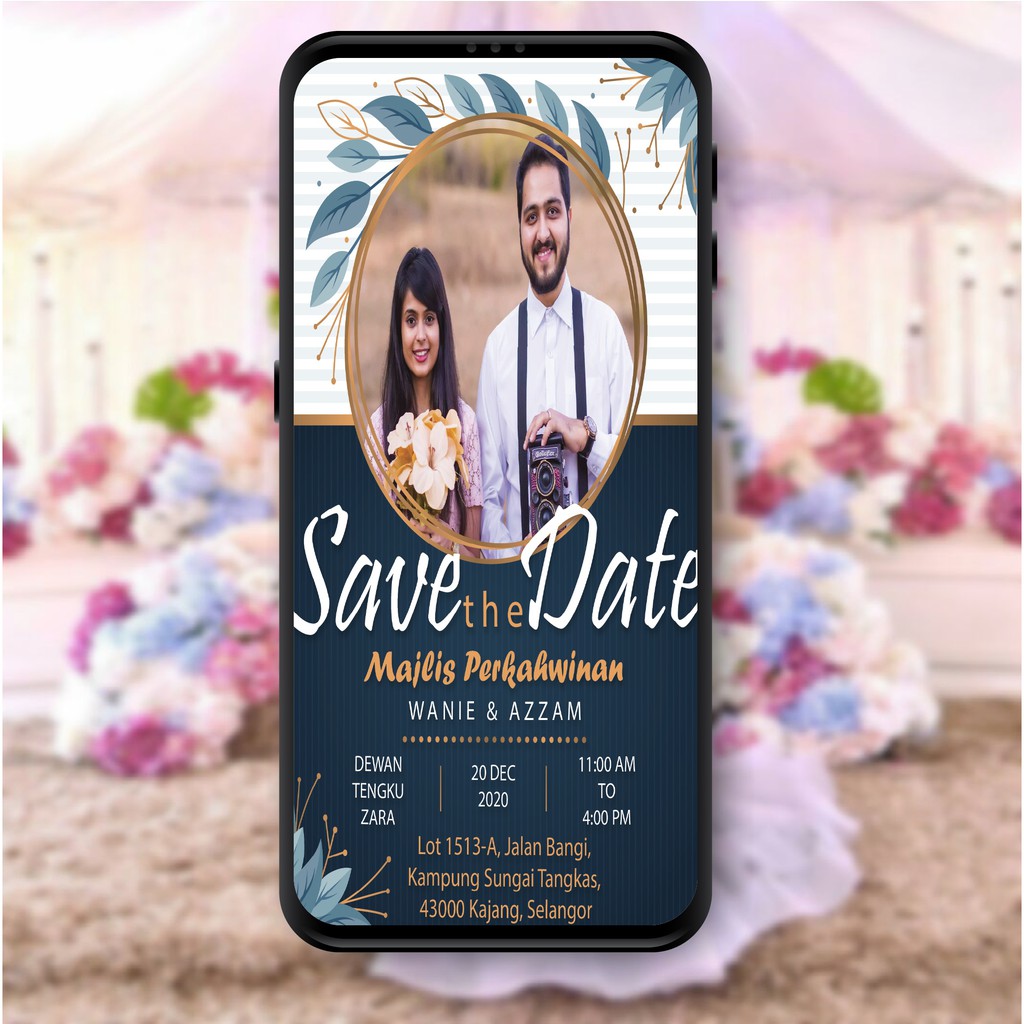 KAD KAHWIN DIGITAL ECARD WEDDING CARD SOFTCOPY DESIGN CUSTOM MAJLIS