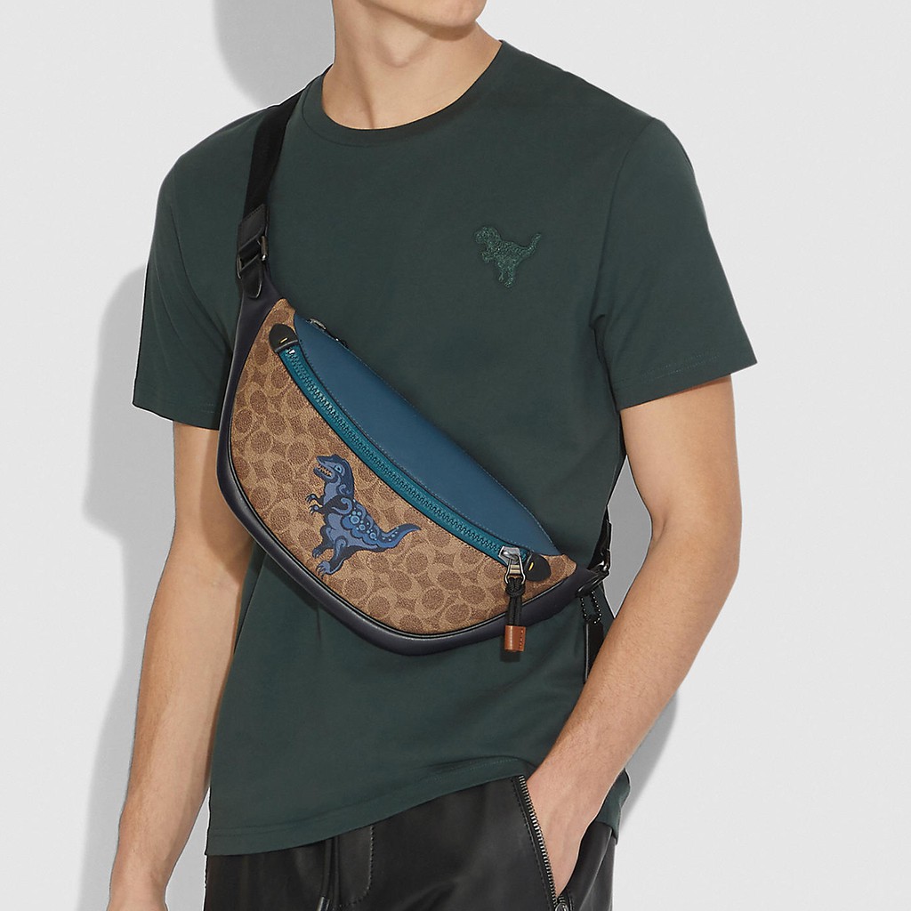 rivington belt bag in signature canvas